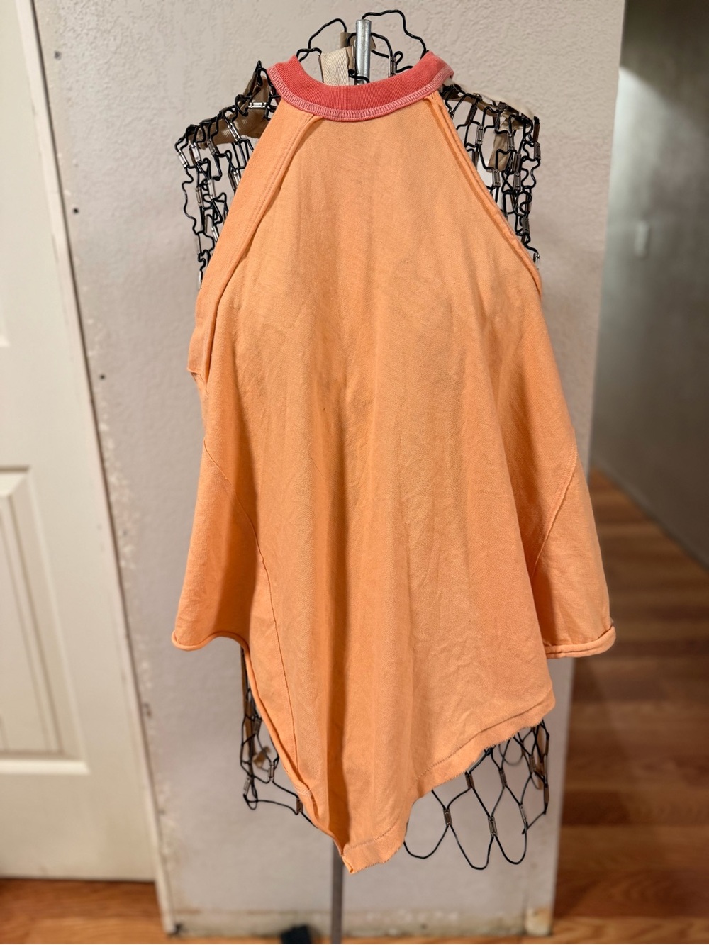 We The Free Peach Halter Top - Boho Babe Essential Size S
